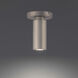 Caliber LED 2.63 inch Brushed Aluminum Flush Mount Ceiling Light, dweLED