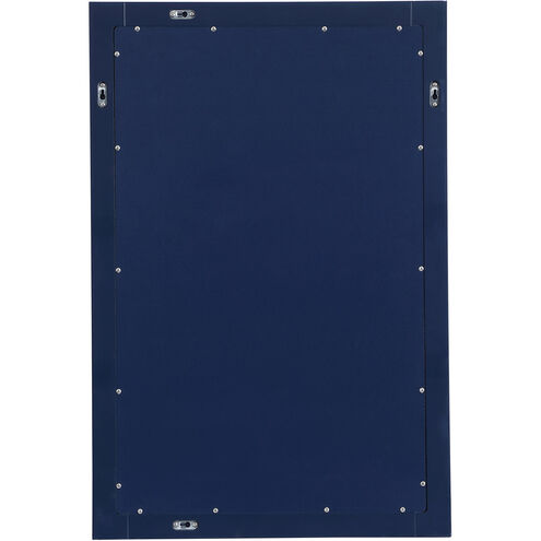 Aqua 36 X 24 inch Blue Vanity Mirror