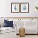Ocean Echoes Blue and Brown Framed Art, Propac
