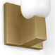 Christiane Lemieux Maroux 1 Light 5 inch Burnished Brass Bath Vanity Wall Light
