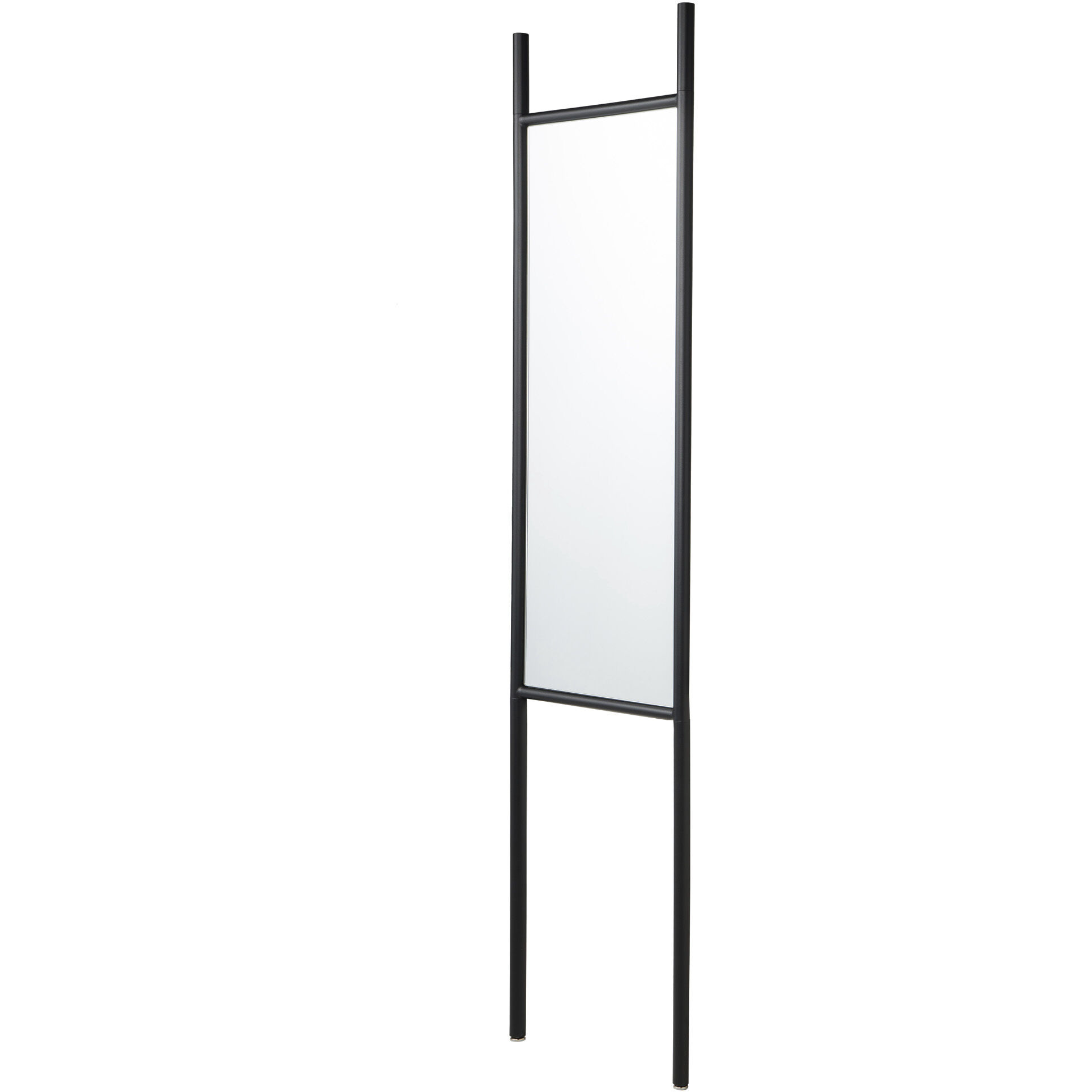 Ladder 76 X 18 inch Black Wall Mirror
