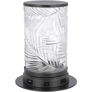 Carrington 9.25 inch 2.00 watt Charcoal Grey Accent Lamp Portable Light