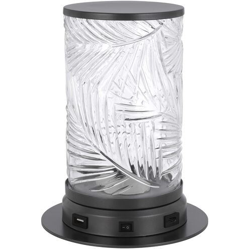 Carrington 9.25 inch 2.00 watt Charcoal Grey Accent Lamp Portable Light