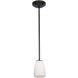 Sherry LED 5 inch Oil Rubbed Bronze Pendant Ceiling Light in Opal