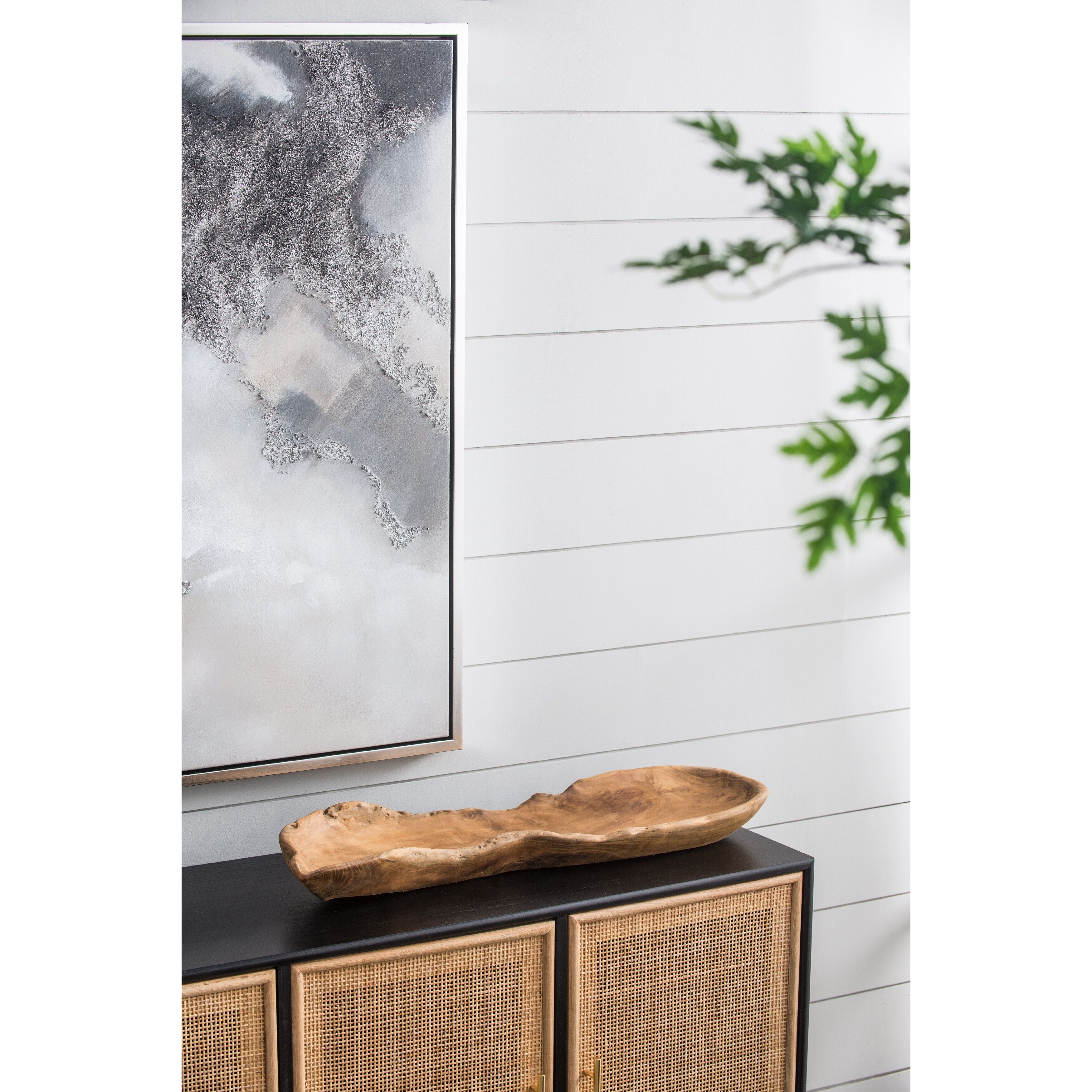 Anita 30.7 X 9.1 inch Brown Decorative Plate