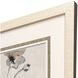 Slender Green and Blue and Beige and Brown Framed Art