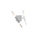 Manhattan Ave. Wall Sconce Wall Light in Polished Nickel