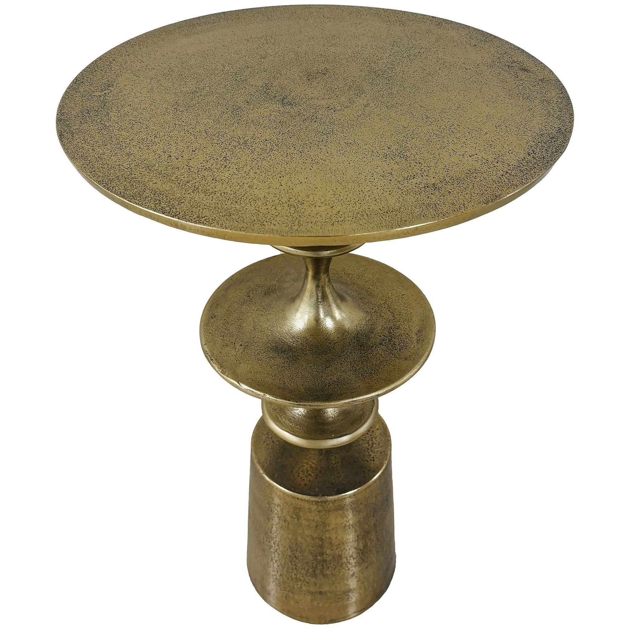 Flight 23.5 X 16 inch Antique Brass Accent Table
