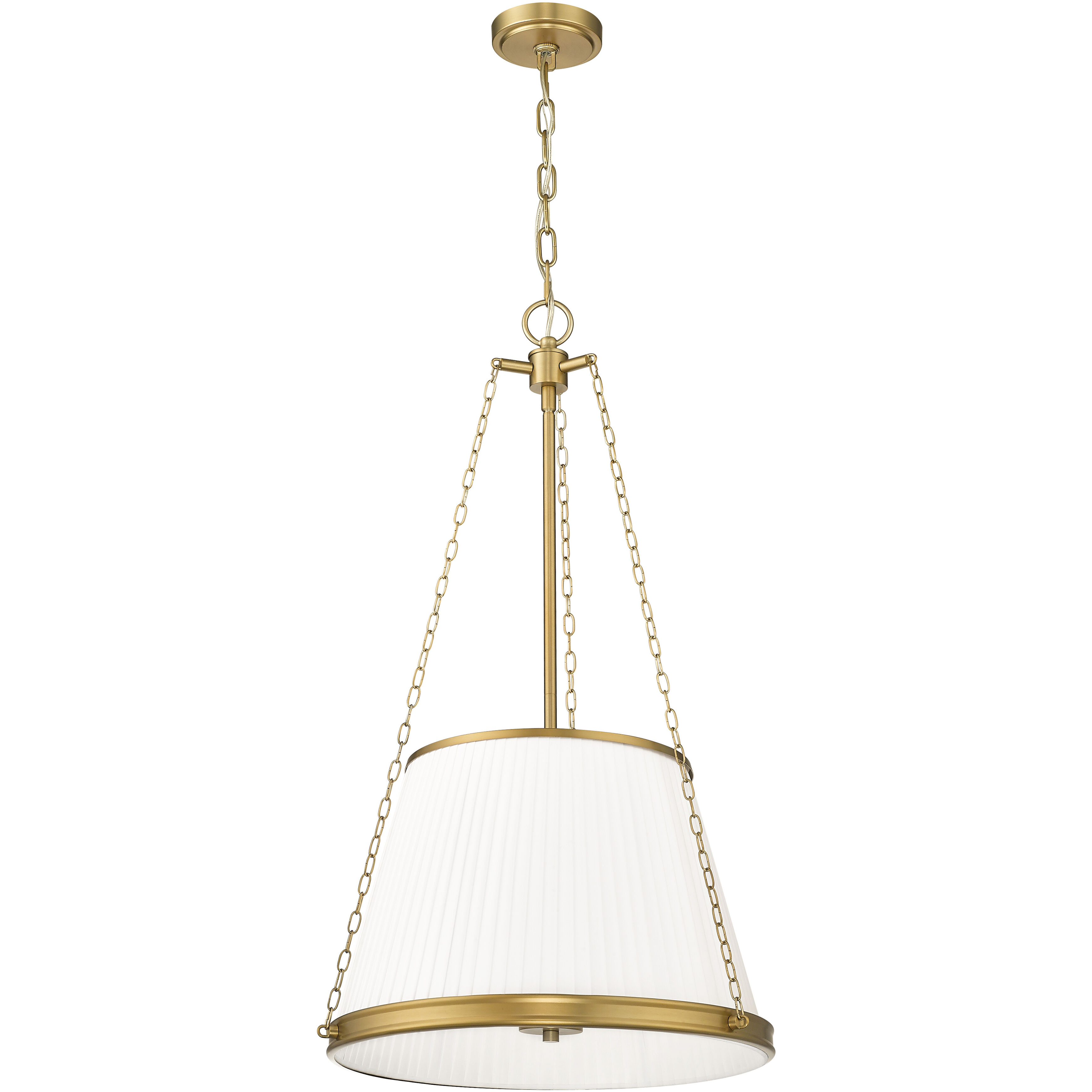 Madeline 5 Light 18 inch Modern Gold Pendant Ceiling Light