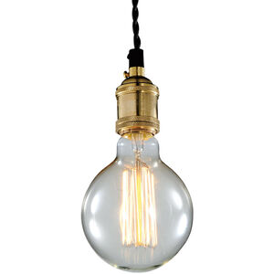 AV Series 1 Light 2 inch Brass Single Pendant Lighting Ceiling Light