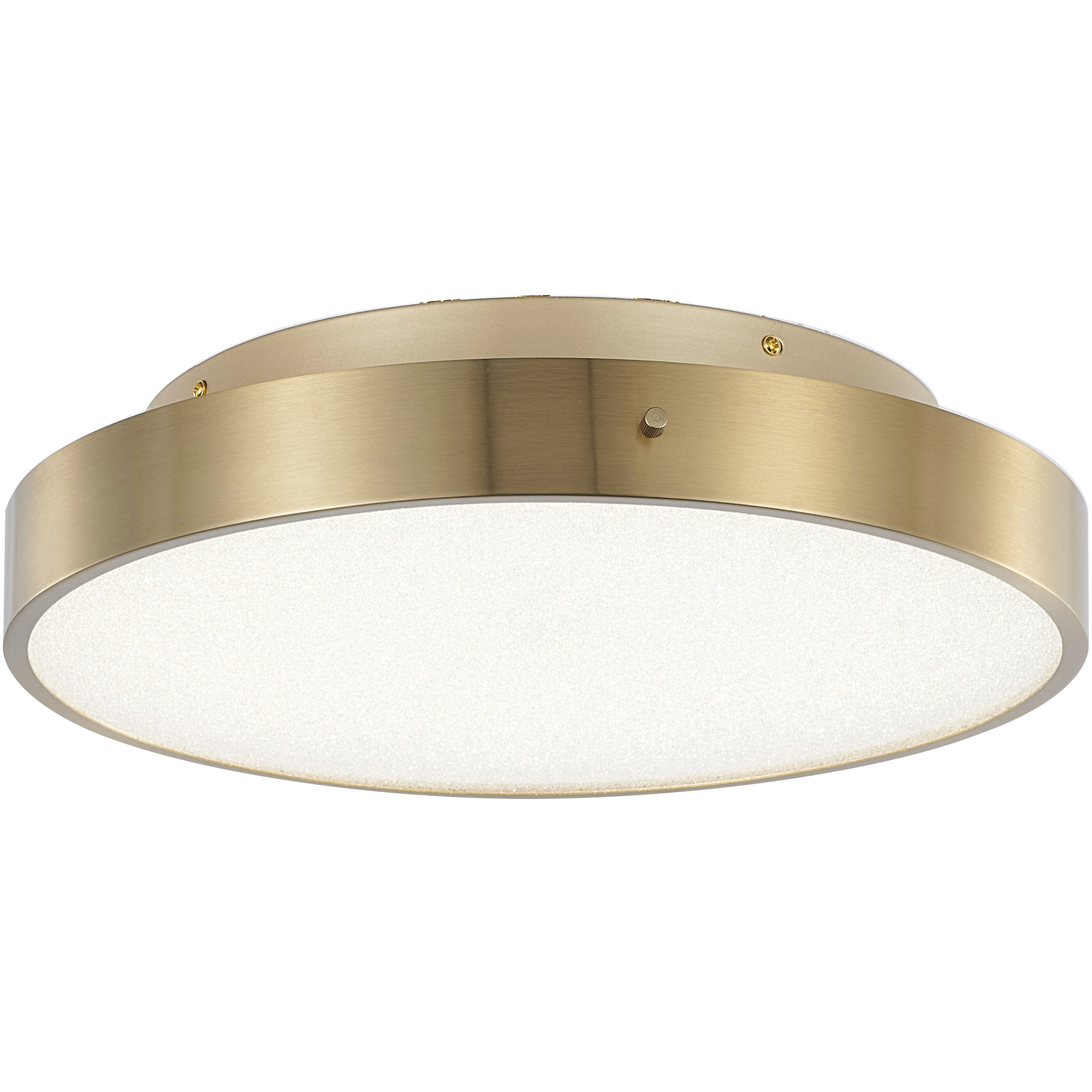 Canada LED 16 inch Brass Flush Mount Ceiling Light