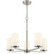 Verlana 5 Light 24 inch Brushed Nickel Chandelier Ceiling Light