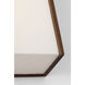 Kelly Wearstler Satori LED 4.5 inch Natural Walnut ADA Boxed Sconce Wall Light