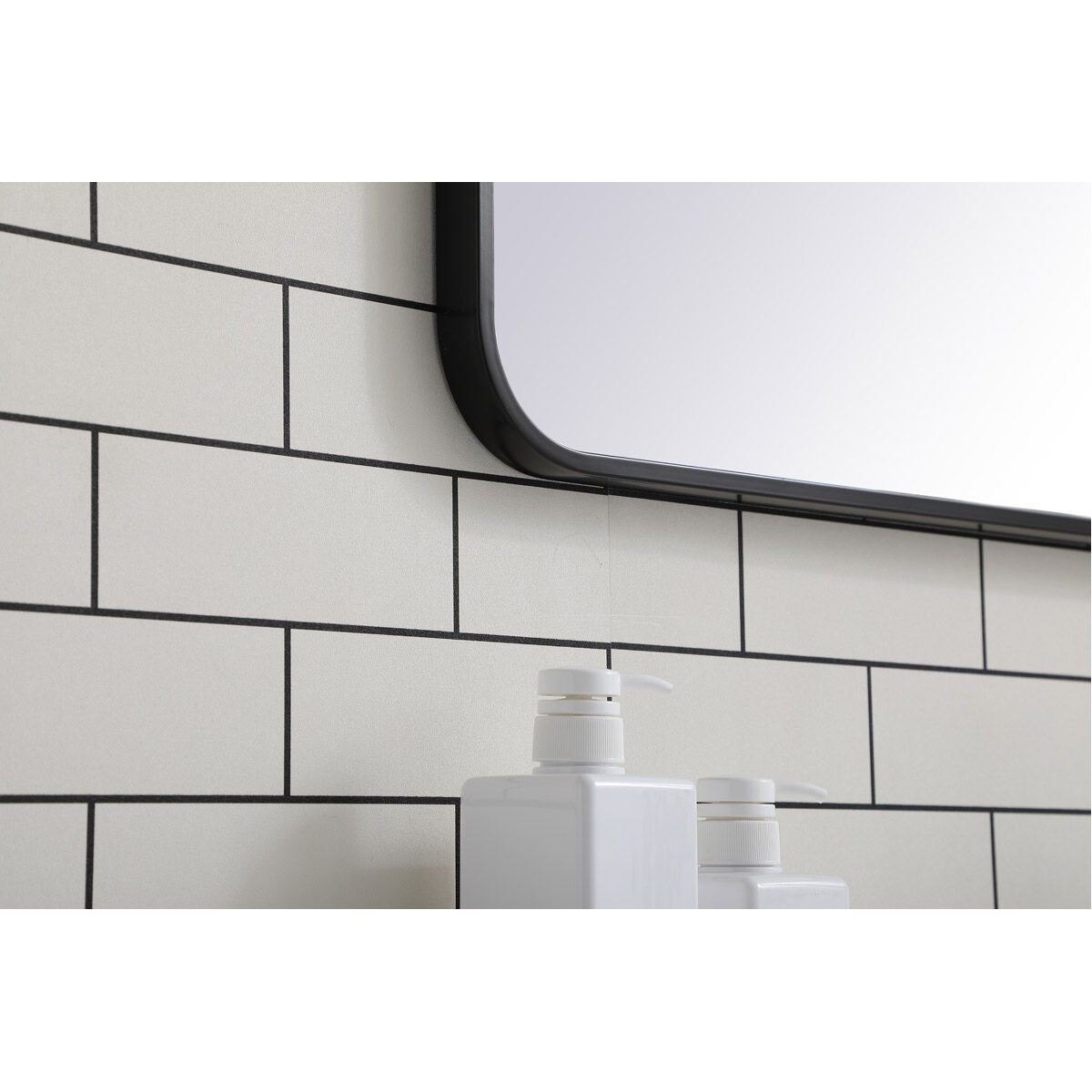 Evermore 36 X 24 inch Black Mirror