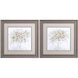 Landscapes Brown and Blue and Gray and Neutral Framed Art