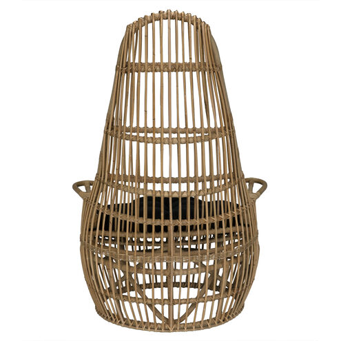 Clementine Clear Coat Flat Occasional Chair