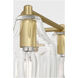 Alexa Hampton Augusta 3 Light 22 inch Gild Bath Vanity Wall Light