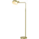 Canada 58 inch 100 watt Satin Brass Floor Lamp Portable Light