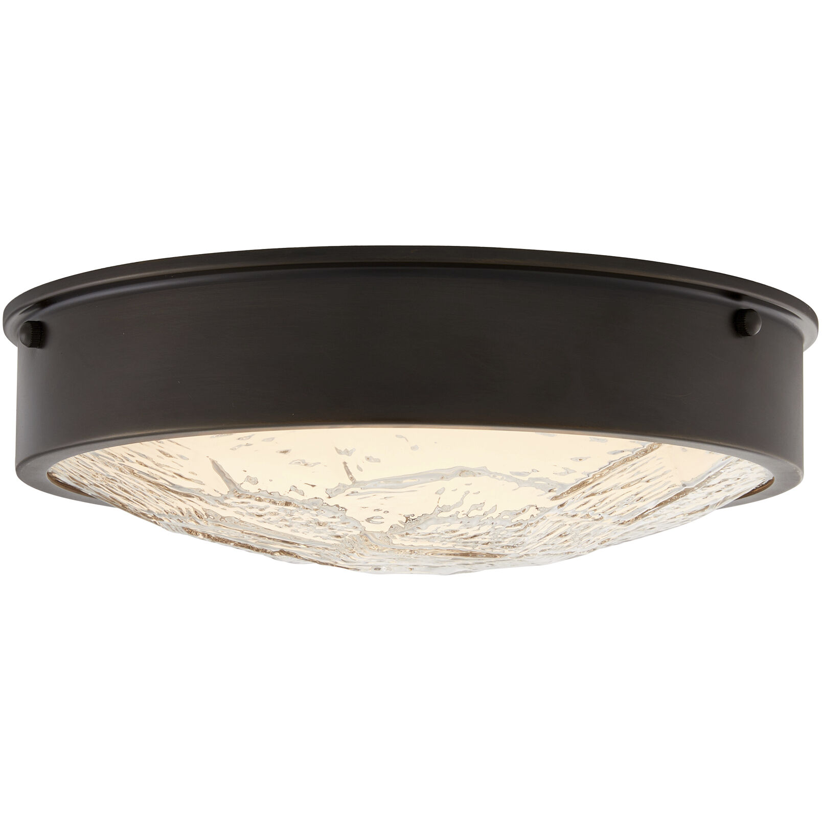 Pietro 1 Light 12.5 inch English Bronze Flush Mount Ceiling Light