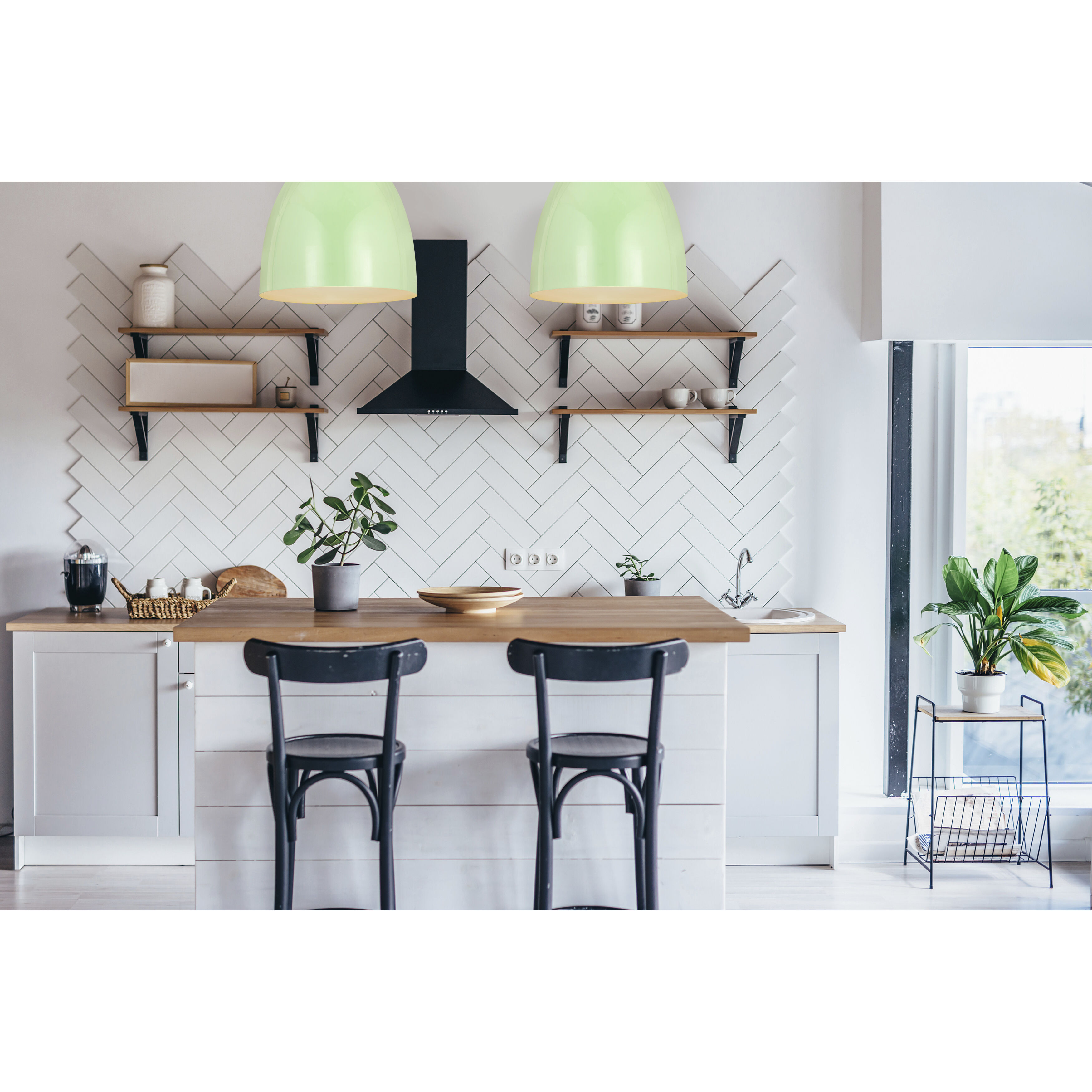 Z-Studio 3 Light 19 inch Mint Pendant Ceiling Light