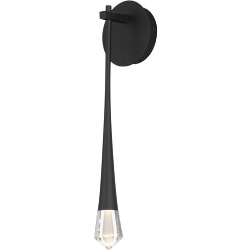 Pierce LED 2 inch Black Wall Sconce Wall Light