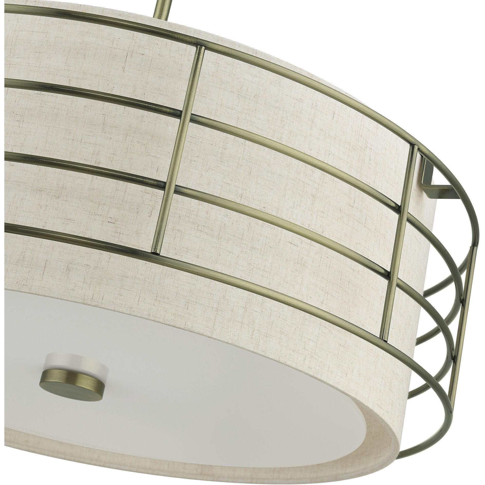 Blanchard 5 Light 23 inch Antique Brass Pendant Chandelier Ceiling Light