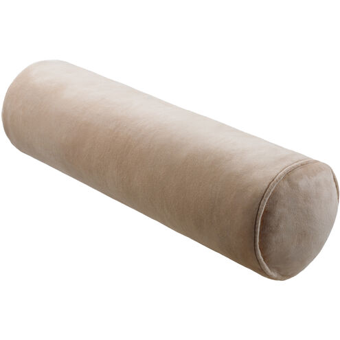 Cotton Velvet 21 X 7 inch Light Silver / Prairie Dust / Walnut / Khaki / Ash Bolster Pillow