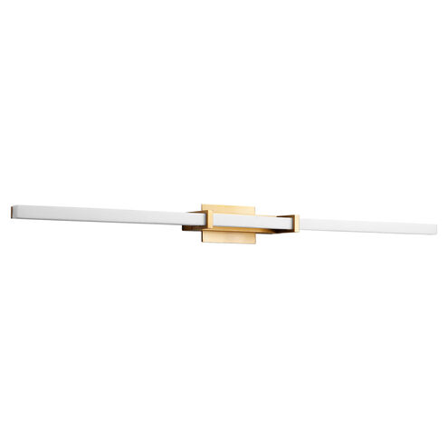 Wand 1 Light 36 inch Aged Brass Vanity Light Wall Light