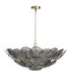 Holly 9 Light 31.25 inch Smoke Chandelier Ceiling Light