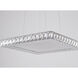 Canada LED 17 inch Chrome Chandelier Ceiling Light