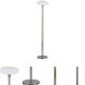 Rico Espinet Ovo 66 inch 150 watt Polished Nickel Torchiere Portable Light
