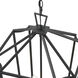 Hylena 4 Light 15 inch Textured Black Indoor Pendant Ceiling Light