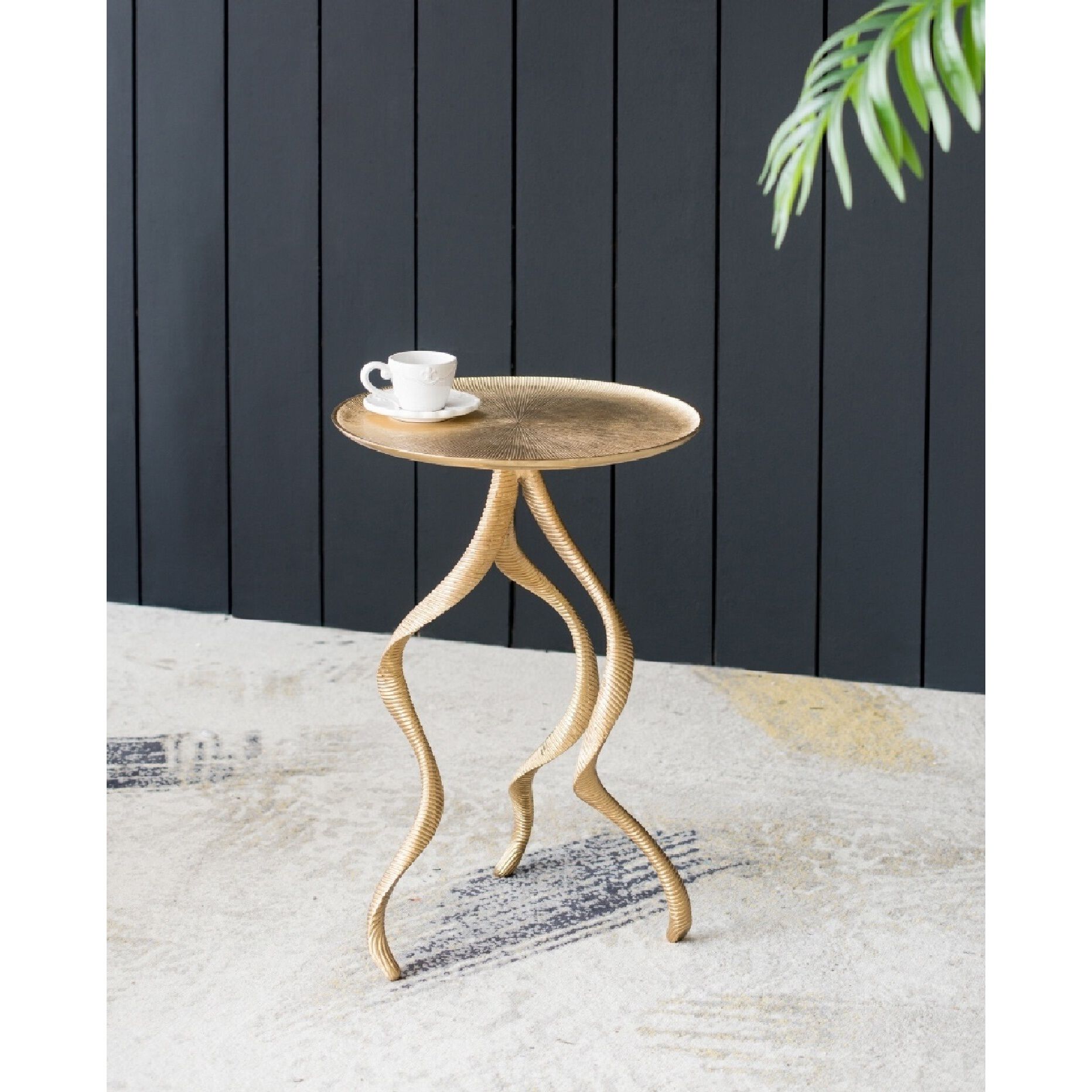 Antler 16.1 inch Gold Side Table