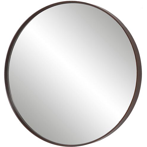 Eden 36 X 36 inch Dark Mahogany Stain Mirror