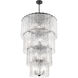 Glacier 18 Light 31 inch Matte Black Chandelier Ceiling Light