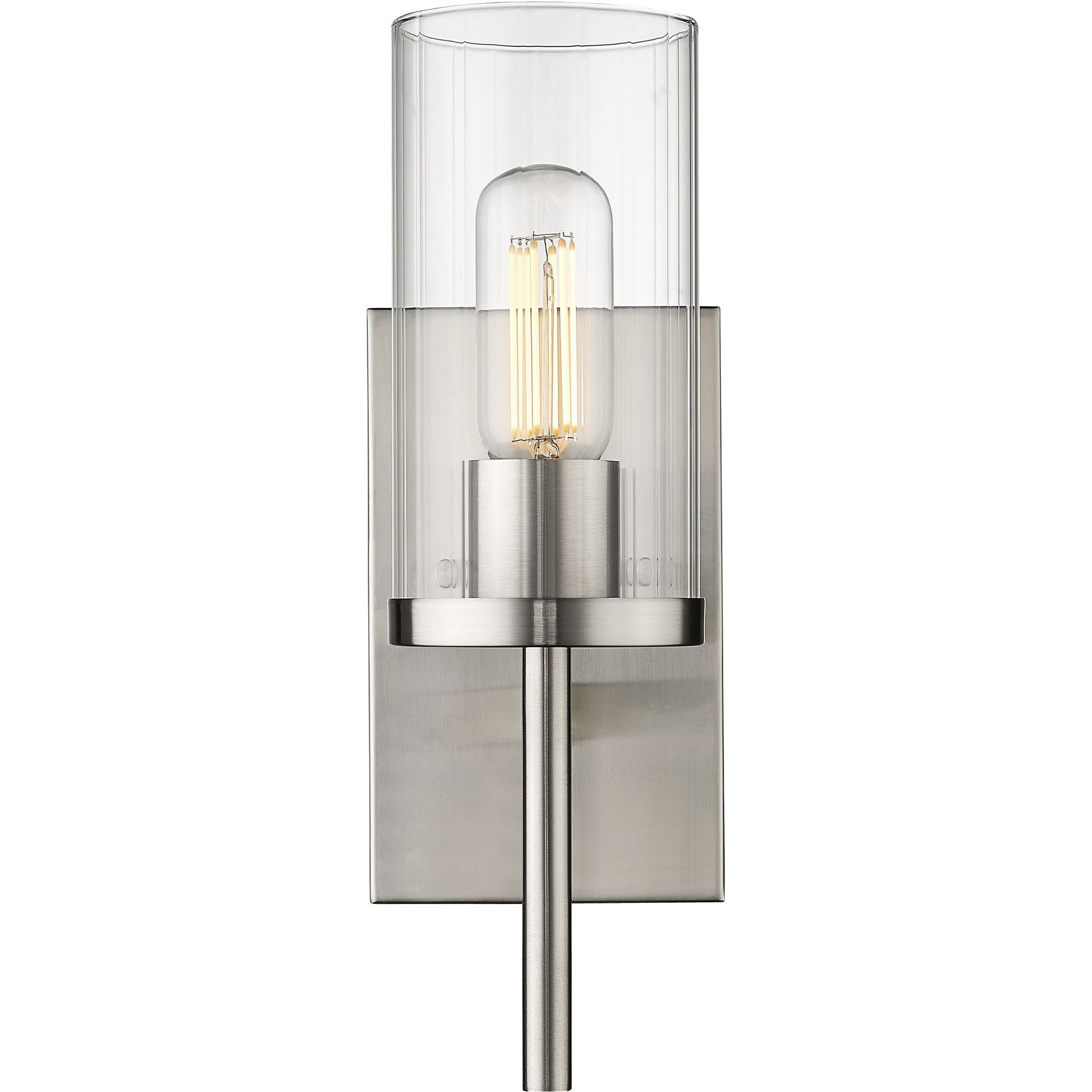 Winslett 1 Light 4.75 inch Pewter Wall Sconce Wall Light, Damp