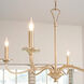 Maryse 6 Light 29 inch Aged Brass Chandelier Ceiling Light
