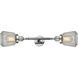 Franklin Restoration Chatham LED 16 inch Polished Chrome Bath Vanity Light Wall Light in Clear Glass, Franklin Restoration