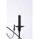Rohan 6 Light 48 inch Matte Black Chandelier Ceiling Light 