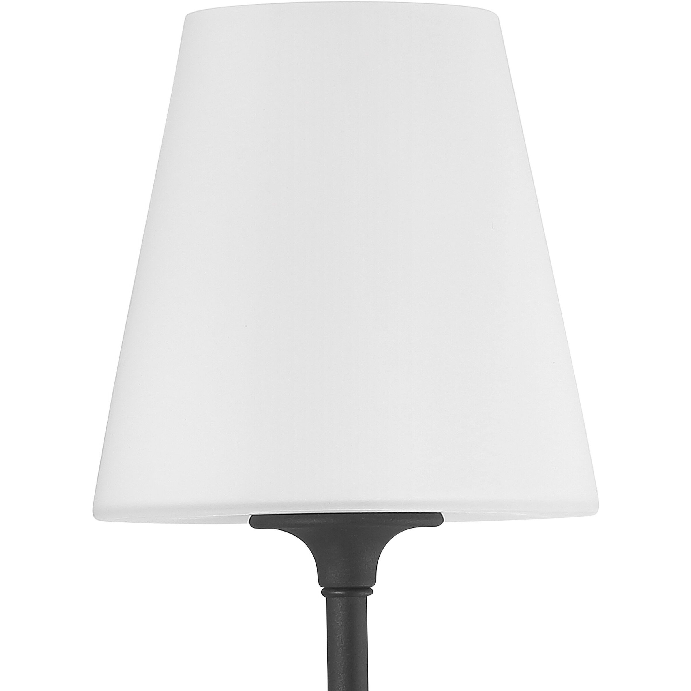 Juno Bath Sconce Wall Light in Black Forged