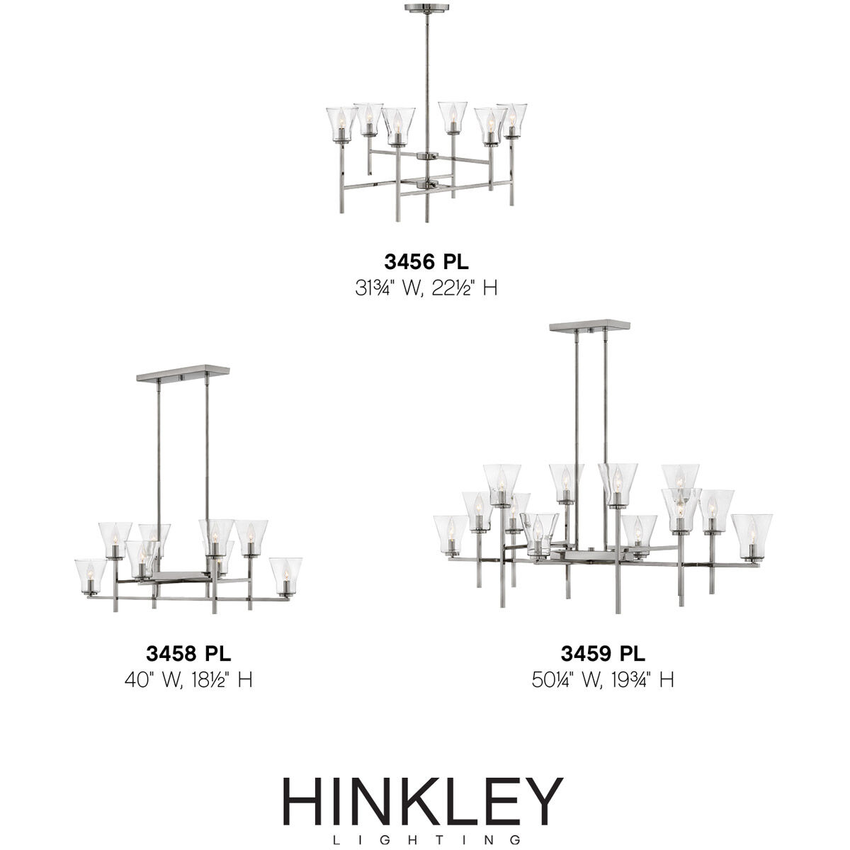 Arden 6 Light 31.75 inch Polished Antique Nickel Chandelier Ceiling Light