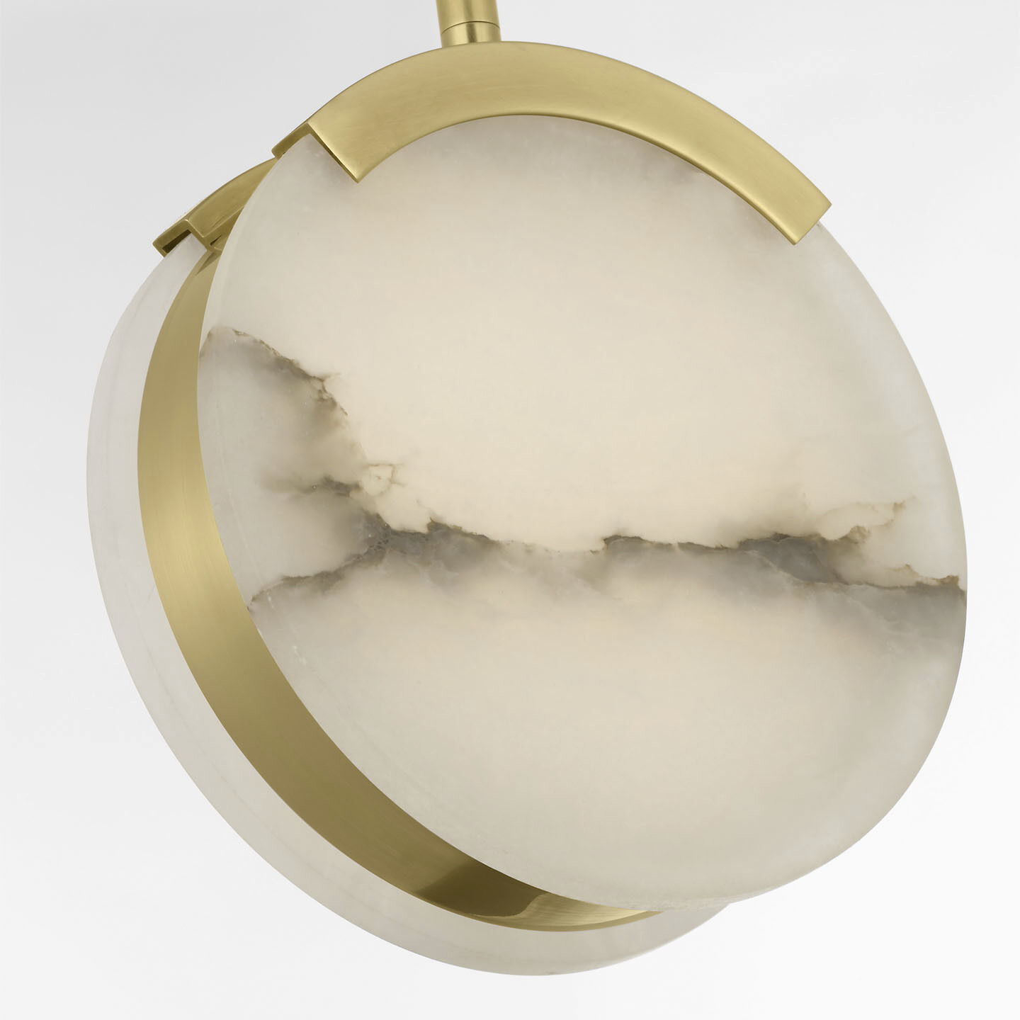 Kelly Wearstler Melange LED 7 inch Antique-Burnished Brass Pendant Ceiling Light