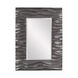 Zenith 39 X 31 inch Glossy Charcoal Wall Mirror