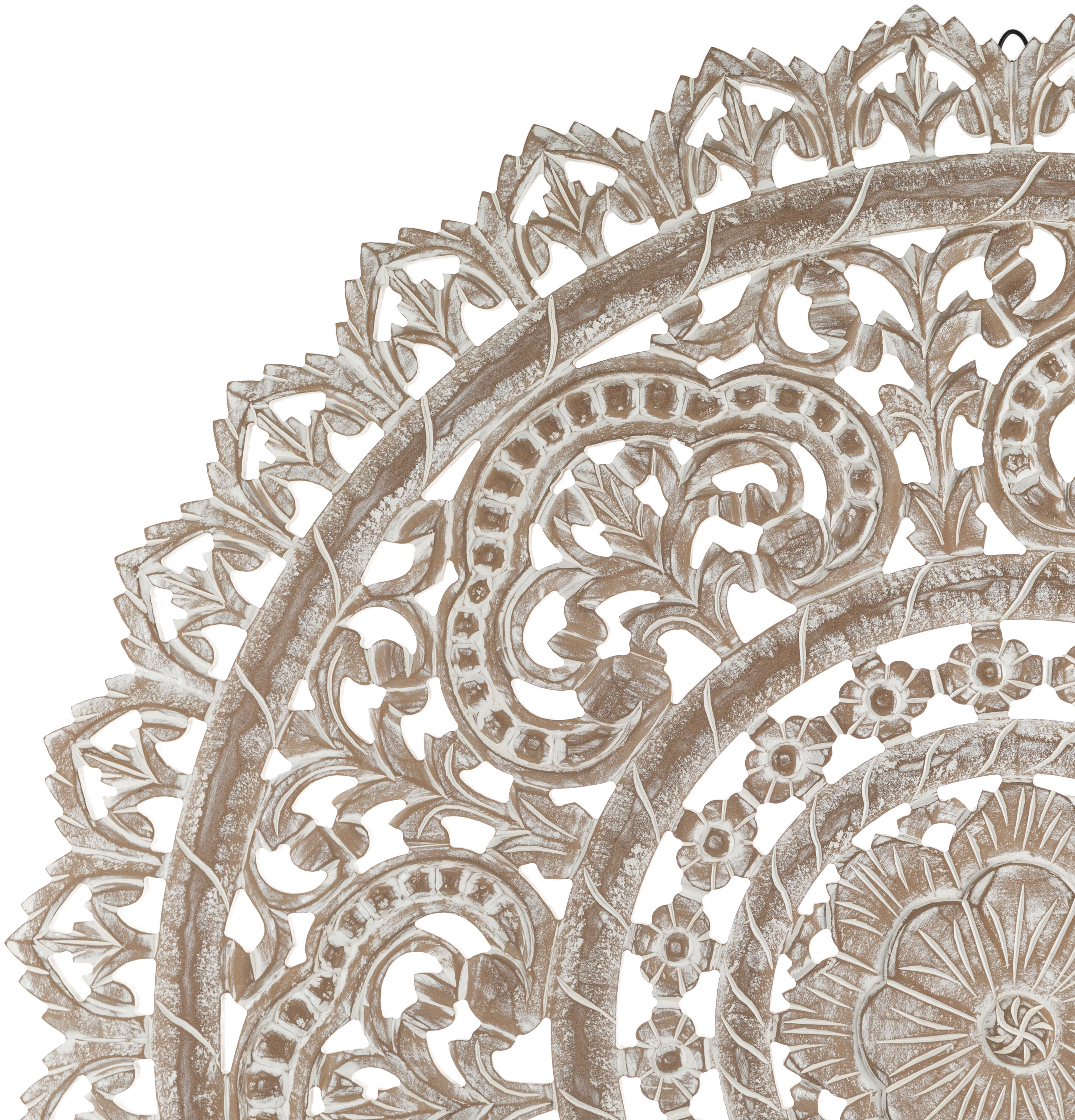 Anushka Taupe Wall Art, Square