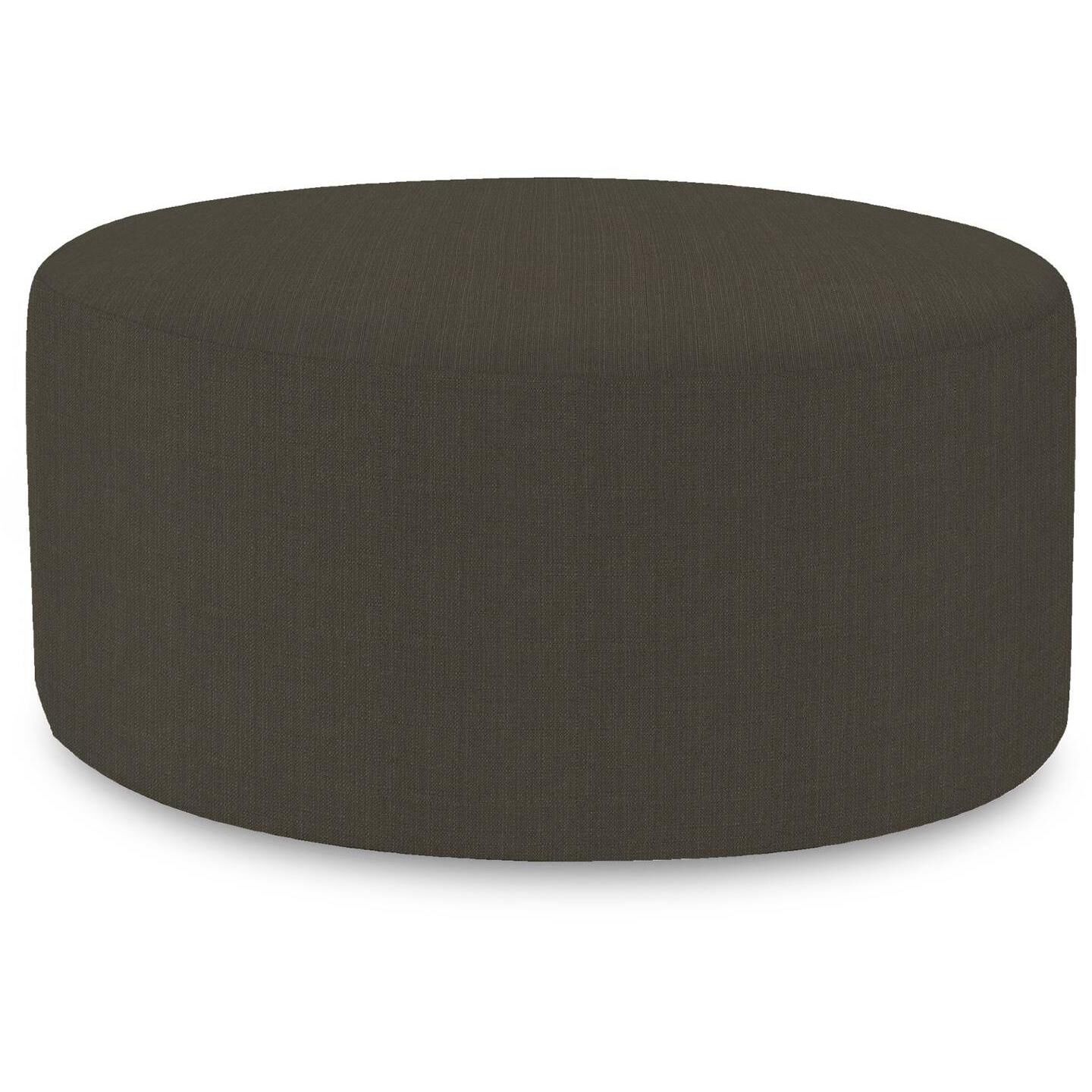 Sterling 18 inch Charcoal Gray Ottoman