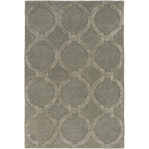 Urban 114 X 90 inch Sage/Taupe Handmade Rug, Rectangle