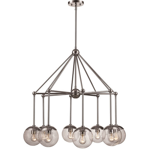 Riviera 8 Light 19 inch Polished Chrome Pendant Ceiling Light