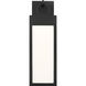 Sean Lavin Sesha 26.5 inch Textured Black Outdoor Wall Lantern