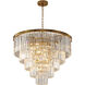 Canada 15 Light 32 inch Gold Chandelier Ceiling Light