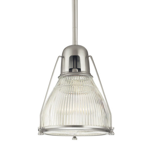 Haverhill 1 Light 12 inch Satin Nickel Pendant Ceiling Light